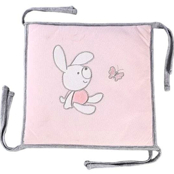 Vertbaudet 5 Piece Nursery Décor with Cute Pink Bunny Patterns for Girls Room - Picture 5 of 6